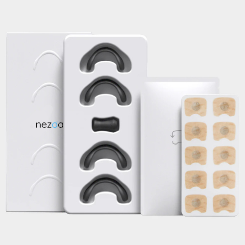 Nasal magnetic strip